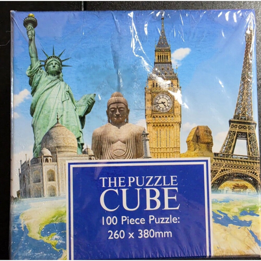 Robert Frederick RFS13050 100 Piece Jigsaw Puzzle World Landmarks